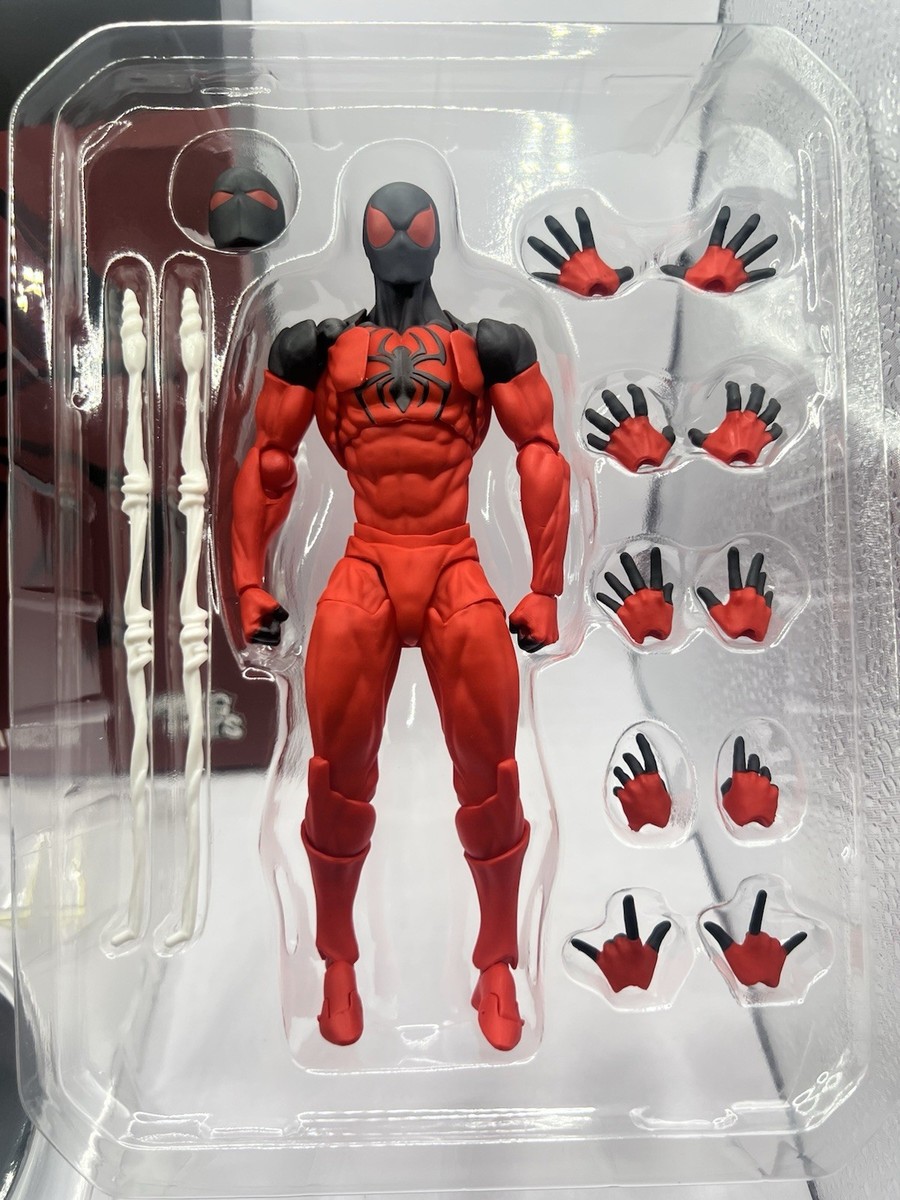 IN-STOCK) CT Toys Mess toys Kaine Parker Red Spider Figure (US