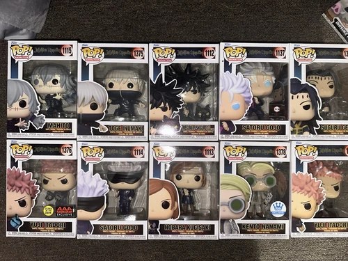 Jujutsu Kaisen Funko Pop! Lot Of 10 Pops