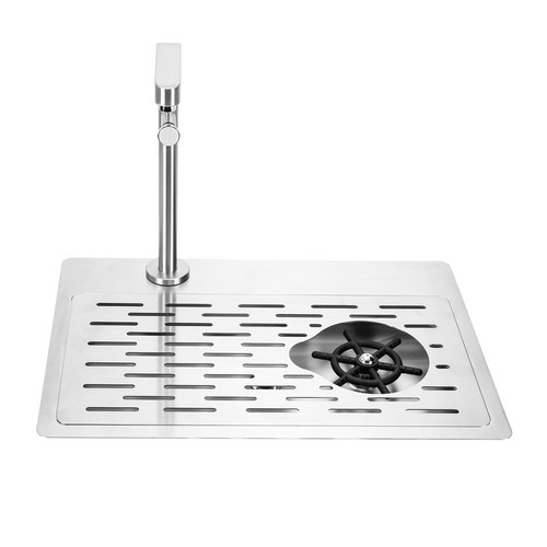 High Pressure Pitcher Glass Rinser w/Faucet Cup Washer Multi Angle Water Outlet - Picture 17 of 21