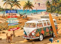 Puzzle (1000 T.) VW Bulli Am Strand (Eurographics) Neu/Ovp