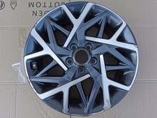 1x Alufelge 18 Zoll 7.5" 5x114.3 50ET Glanz Graphit 52910-CM300 Hyundai Kona Mg
