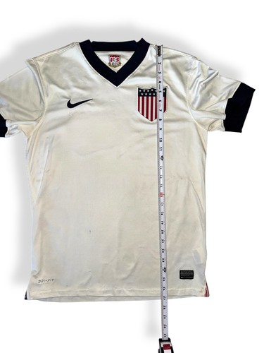 Rare USA SOCCER USMNT 2013-2014 Home Centennial Year Jersey 518734-105 sz M - Picture 10 of 10