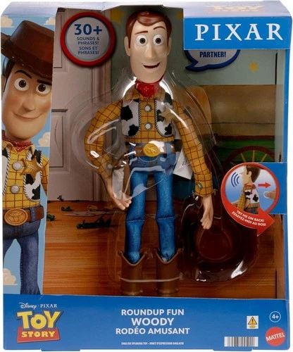 Toy Story 5 Woody Talking & Movable Rag Doll Figure 12 Inch 30 Phrases & Sounds