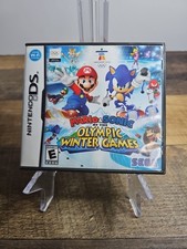 Mario & Sonic At The Olympic Winter Games (Nintendo DS, 2009) CIB Tested & Works