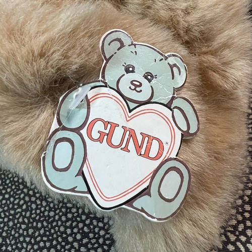 VTG 1985 80s Gund Muttsy Floppy Tan Lab Puppy Dog Stuffed Animal Plush-Heart Tag - Picture 4 of 8