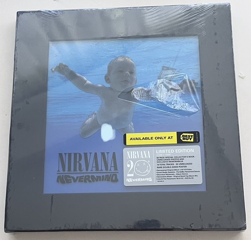 Nirvana Nevermind 20th Anniversary Limited Edition 4 CD & 1 DVD & Poster Box Set - Bild 1 von 8