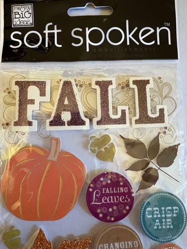 Soft Spoken Embellishments Thanksgiving Aufkleber - Herbst - Neu im Paket - Bild 2 von 4
