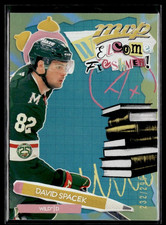 2026-27 Upper Deck MVP Hockey Welcome Freshmen! Gold #WF-9 David Spacek /299