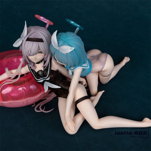 Blue Archive A.R.O.N.A Swimsuit Ver. PVC Figure 1/6 Girls Model 1 pair 12cm New - Picture 15 of 15