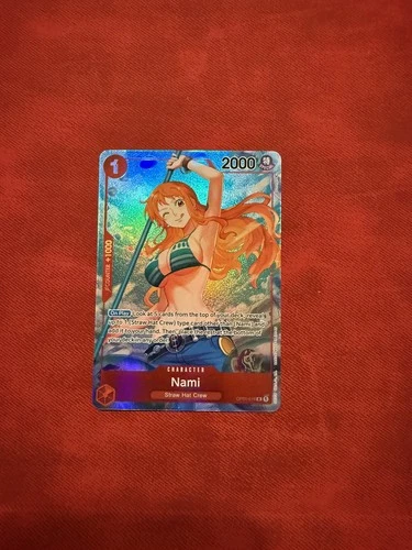 NAMI - One Piece OP01-016 - AA Alt Art Rare - Romance Dawn NM Listing 2
