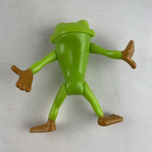 Rainforest Cafe Tree Frog 3D Head Travel Cup Water Bottle w/ Straw & Toy Figure - Picture 14 of 16