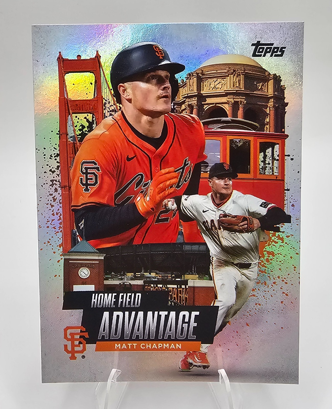 Matt Chapman 2025 Topps Home Field Advantage San Francisco Giants Insert SP