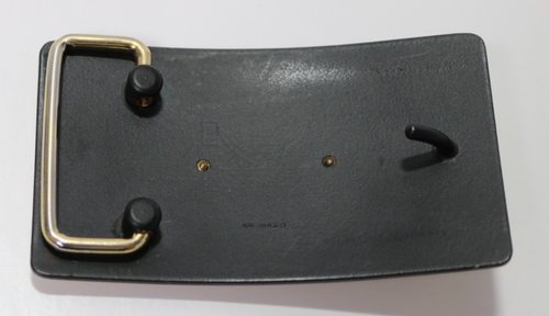 Landstrom's 10K Gold Trim Black Hills Lazy K Gold dreifarbige Gürtelschnalle mit Etui - Bild 9 von 12