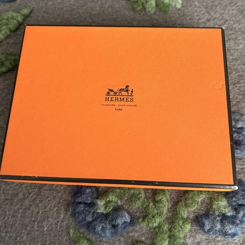 Hermès Mini Ashtray Set of 4 Fish Brand new w/box France Paris Motif Rare Gift - Picture 12 of 24