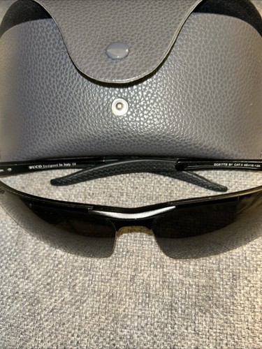 Duco Sunglasses Sports Style Black DC8177S B1 Cat 3 68-16 126 Generic Case