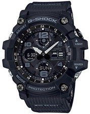Casio G-SHOCK GWG-100-1AJF MUDMASTER Total Black Atomic Solar Watch JP