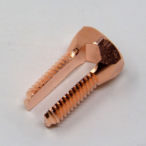 Best Connections 100 Pcs High Strength Split Bolt Connectors 8–4 Ga Solid Copper - Picture 17 of 19