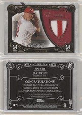 2016 Topps Museum Collection Meaningful Material Prime Relics Gold /35 Jay Bruce