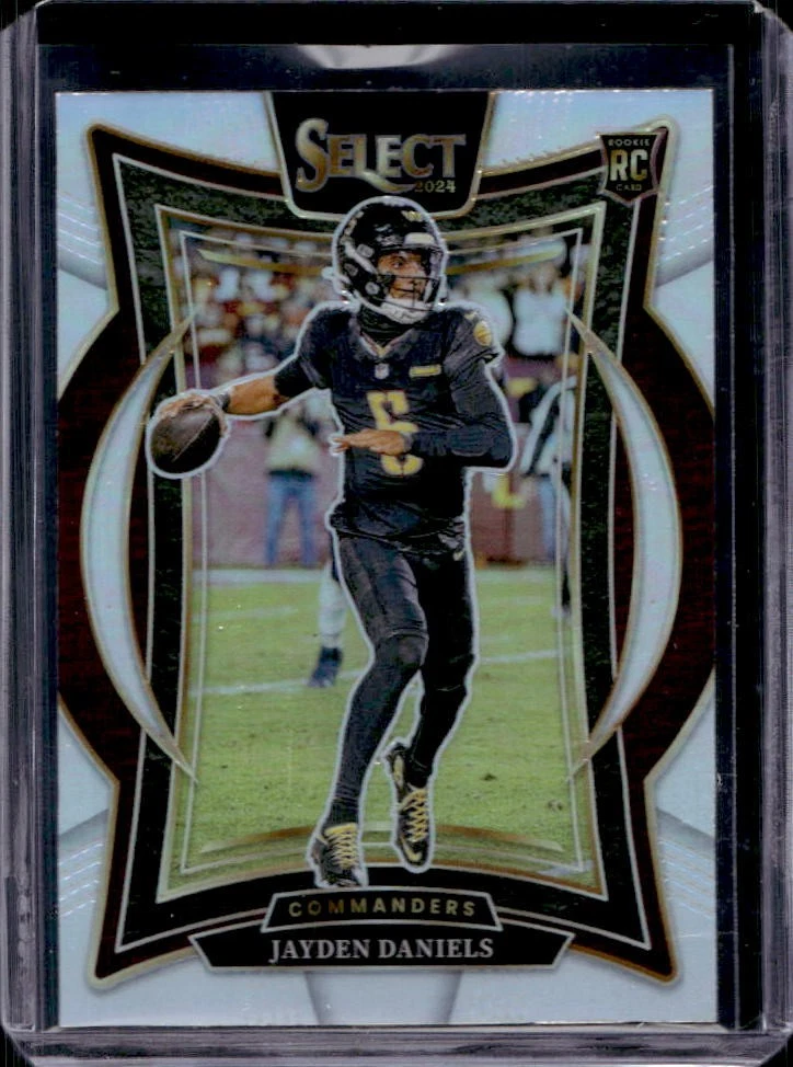 2024 Select Jayden Daniels Concourse RC Silver Prizm #26 Commanders