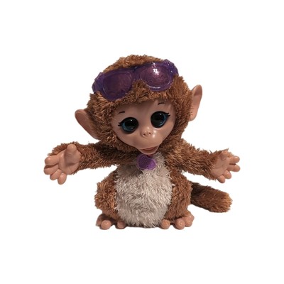 FurReal Friends Monkey Baby Cuddles Giggly Interactive Pet Hasbro 2013 Working