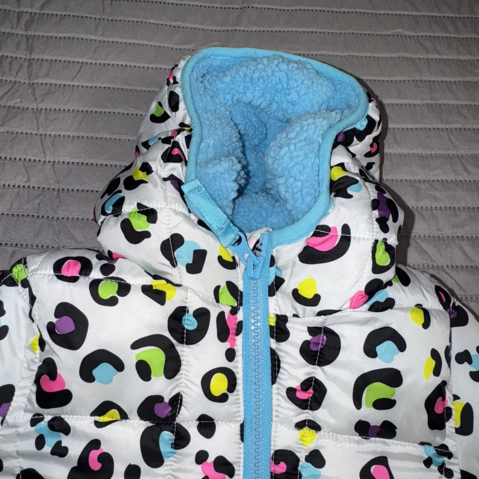 Traje de nieve marca Spyder bebé niño pastel estampado de leopardo de nieve talla 18 meses Foto 4 de 4