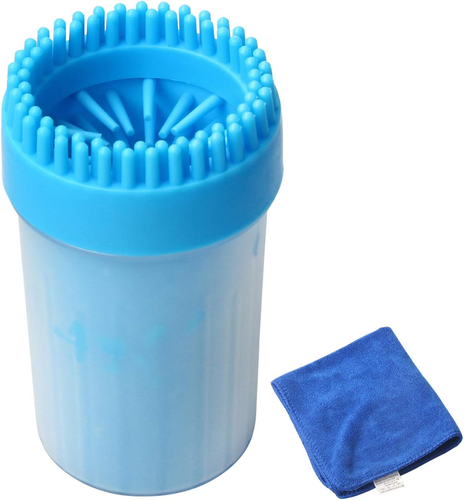 Pulitore Zampe Cane in Silicone, Pulitore Pulisci Zampe Cane per La Pulizia Di A - Foto 1 di 12