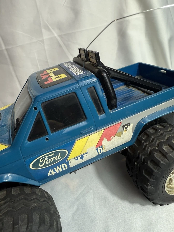Nikko Ford Ranger Off Roader 4x4 Rc Pick Up Truck Jeep Vintage Spielzeug - Bild 4 von 4