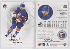 2020-21 SP Authentic Josh Bailey #39