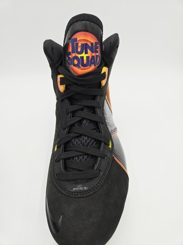 NIKE LEBRON VII QS Black/Black-White SPACE PLAYERS DB1732-001 Men's SZ 8.5us - Picture 7 of 10