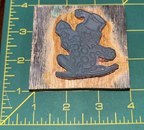 Juego de 7 estampillas de goma vintage tema cumpleaños, globo, payaso algunas nuevas, algunas usadas - Imagen 7 de 17