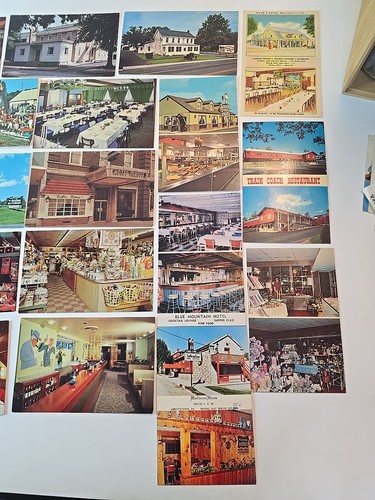 30+ Pennsylvania Restaurant & Diner Vintage Postkarten Lot PA Ephemera Benihana - Bild 6 von 23