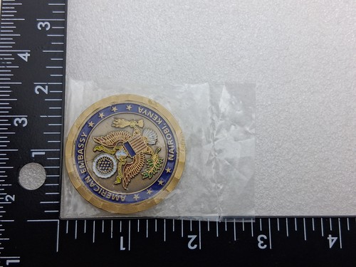 American Embassy Nairobi Kenya Challenge Coin - Picture 4 of 4