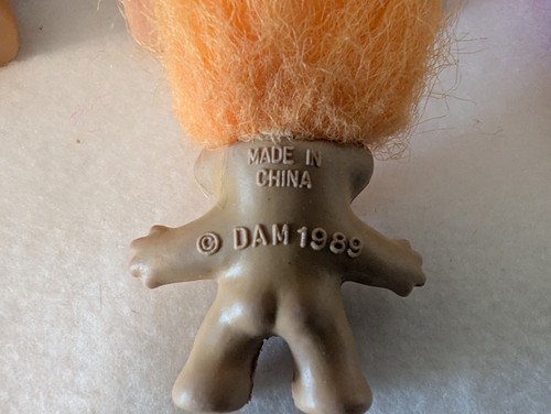 Vintage Troll Dolls 1990's Ace Novelty, Russ, Forest Trolls, unbrand Lot Of 23 - Bild 17 von 17
