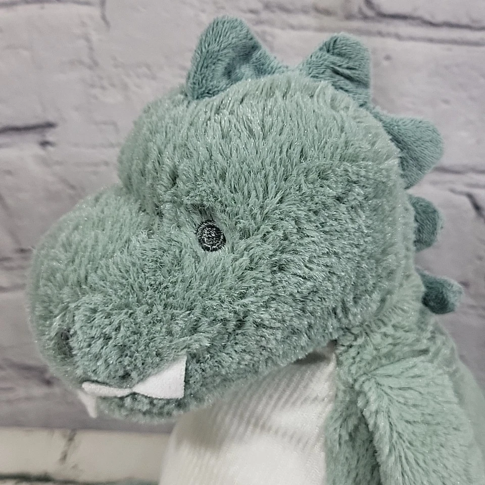 Carters Just One You Peluche Dinosaurio Verde Objetivo Suave Relleno 68163 Lovey 10" Foto 2 de 4