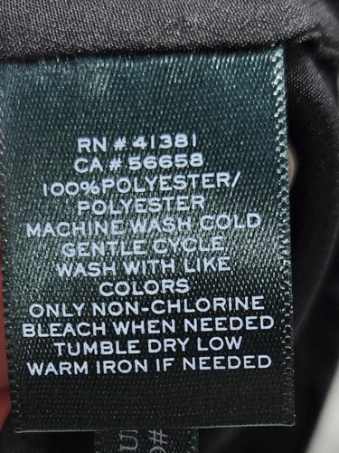 Lauren Ralph Lauren Women's Blouse Size 16 Sleeveless Solid Black Classic... - Picture 5 of 5