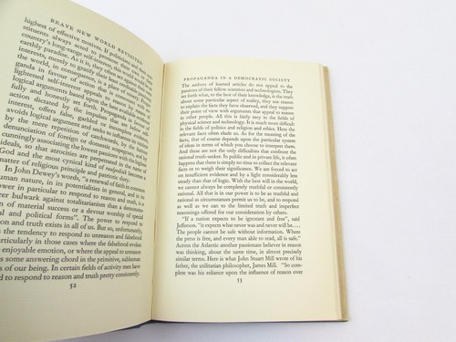 Brave New World Revisited by Aldous Huxley 1958 Hardcover/DJ First U.K. Edition - Picture 10 of 10