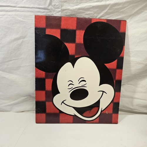 Tres carpetas escolares vintage de Mickey Mouse Disney años 90 - Imagen 7 de 16