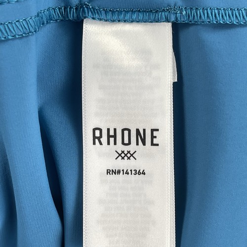 Rhone Shorts Mens 31 Blue Golf Chino Stretch Casual Pockets Commuter Light - Picture 9 of 10