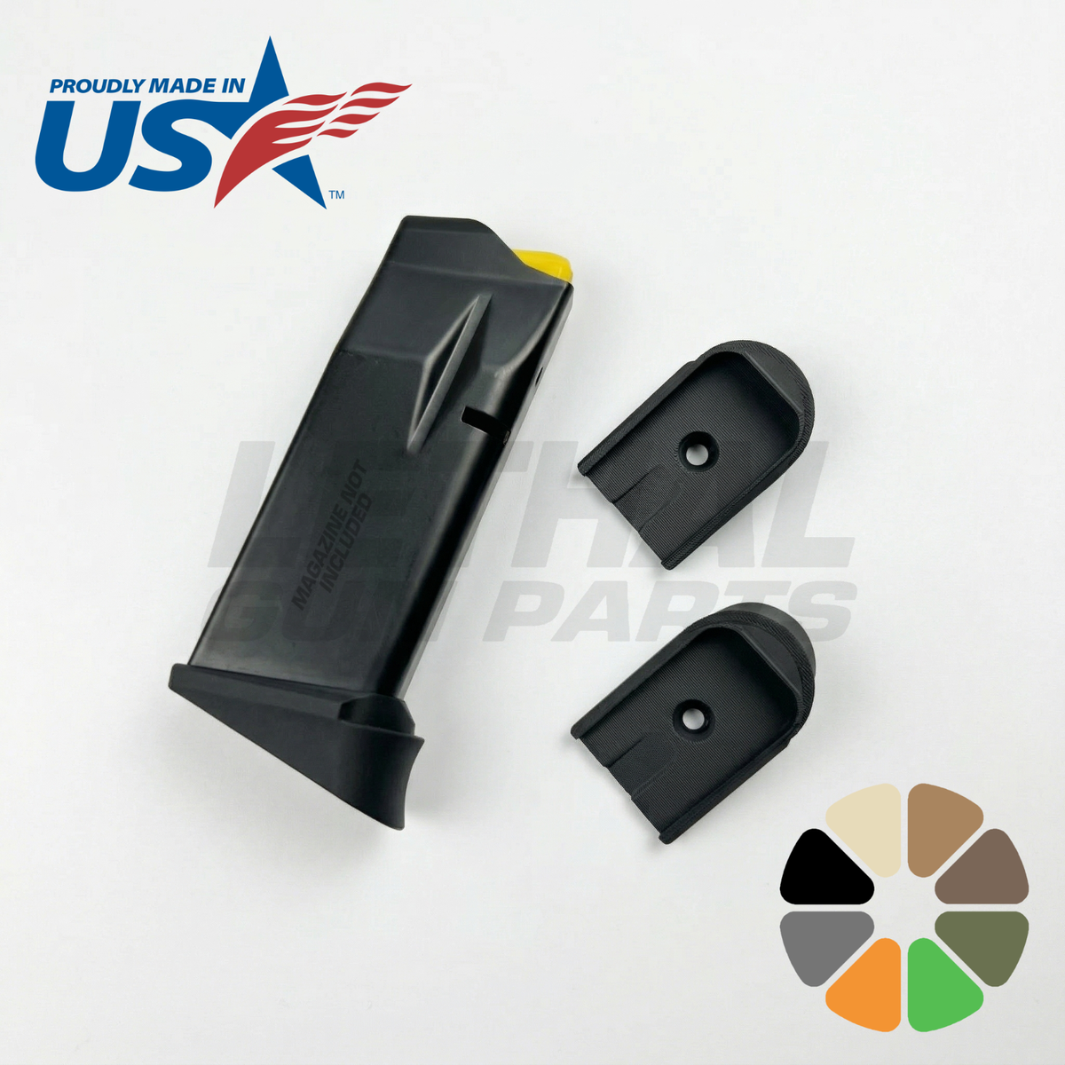 Taurus GX4 +0 Base Plate Pinky Grip Extension Floor Plate GX4XL