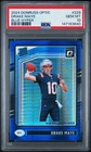 2024 Donruss Optic Drake Maye Blue Hyper #229 PSA 10 GEM MINT RC RATED ROOKIE