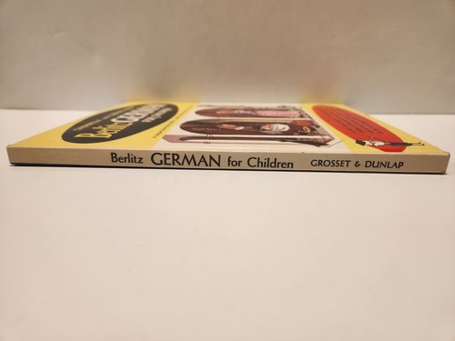 Berlitz German For Children Cinderella & Sleeping Beauty 1962 HC Free Shipping - Foto 3 di 9