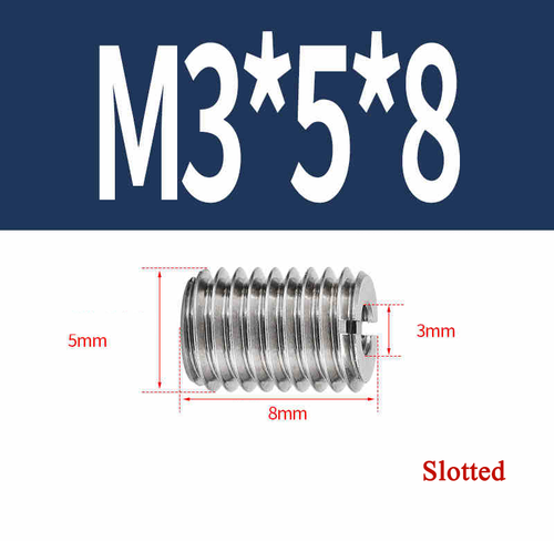 M3-M4 Sleeve Thread Adapters 304 Stainless Steel Threaded Inserts Reducing Nuts - Picture 29 of 80