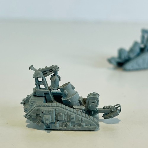 Epic 40K Space Marine Imperial Guard Bombard Artillery 4 Units Metal 1990s OOP - 第 8/14 張圖片