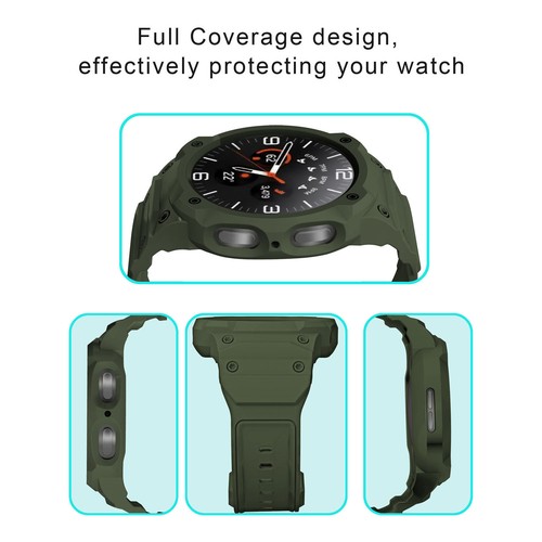 Protect Case TPU Watch Band Strap for Samsung Galaxy Watch 8 40mm 44mm Wristband - Picture 9 of 66