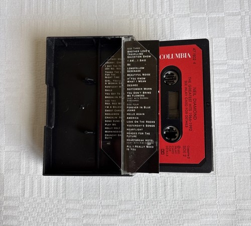 Neil Diamond Cassette Bundle x 4 - Golden Greats, Love Songs+ Tested and Working - Picture 16 of 18