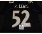 New ListingRay Lewis Signed Baltimore Ravens Football Jersey, COA