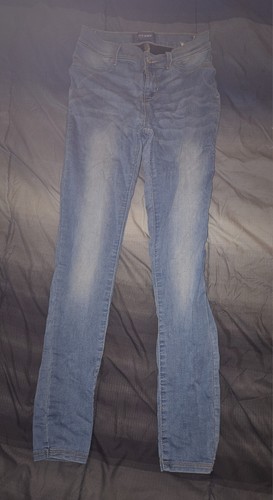 Girls' Old Navy Blue Jeans Ballerina Jeggings Size 16 Regular Adjustable Waist