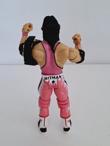 Jakks WWE Classic Superstars Series 3 Bret "Hitman" Hart Actionfigur komplett - Bild 5 von 5