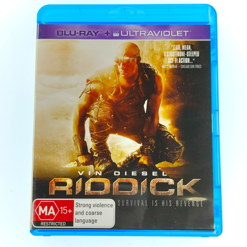 Riddick (2013) Vin Diesel - Blu ray - Region B