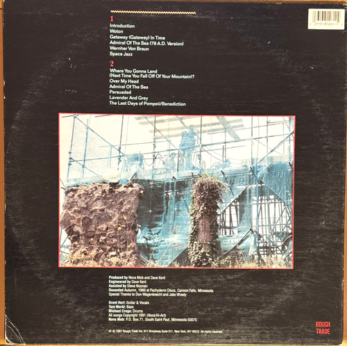 Nova Mob – The Last Days Of Pompeii - Rough Trade ‎– R261-1  - 1991 - LP - VG+ - Picture 4 of 6